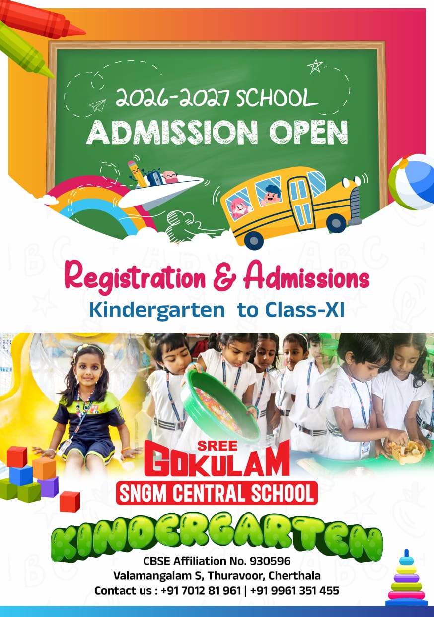 REGISTRAIONS & ADMISSIONS 2026-'27